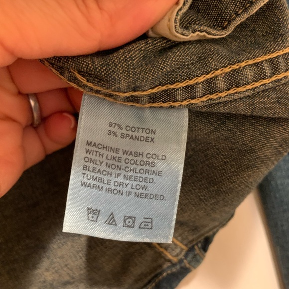 Halogen denim blazer size Xsmall - Picture 4 of 6